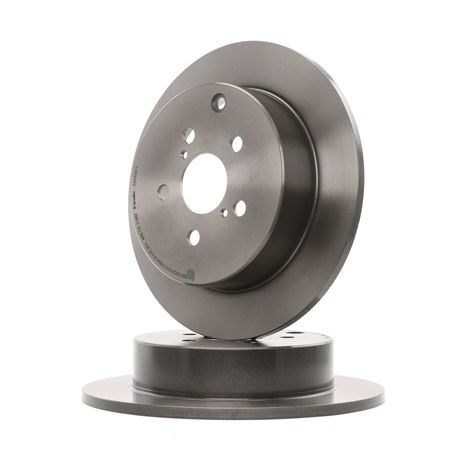 BREMBO 08.A335.11: Piduriketas Ø: 280mm, täis, Ø: 280mm, kaetud COATED DISC LINE