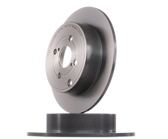 BREMBO 08.A337.11: Brzdový kotouč R: 279mm, plný, R: 279mm, nátěr COATED DISC LINE