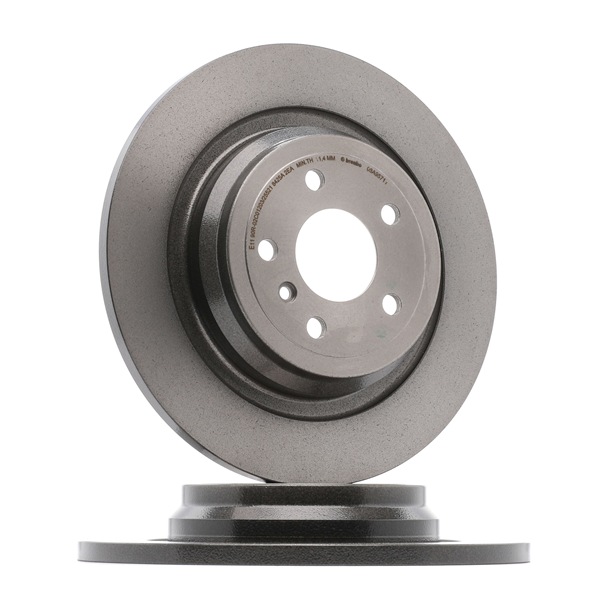 BREMBO 08.A957.11: Brzdový kotouč R: 325mm, plný, R: 325mm, nátěr, se šrouby COATED DISC LINE