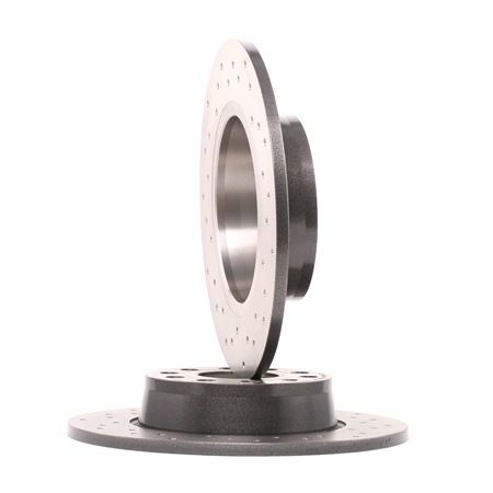 BREMBO 08.B413.1X: Piduriketas Ø: 272mm, täis, perforeeritud, Ø: 272mm, kaetud, koos kruvidega XTRA LINE