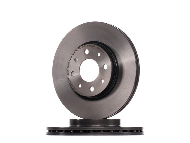 BREMBO COATED DISC LINE 09.5870.11 Bremsscheibe Ø: 257mm, innenbelüftet, Ø: 257mm, beschichtet, mit Schrauben