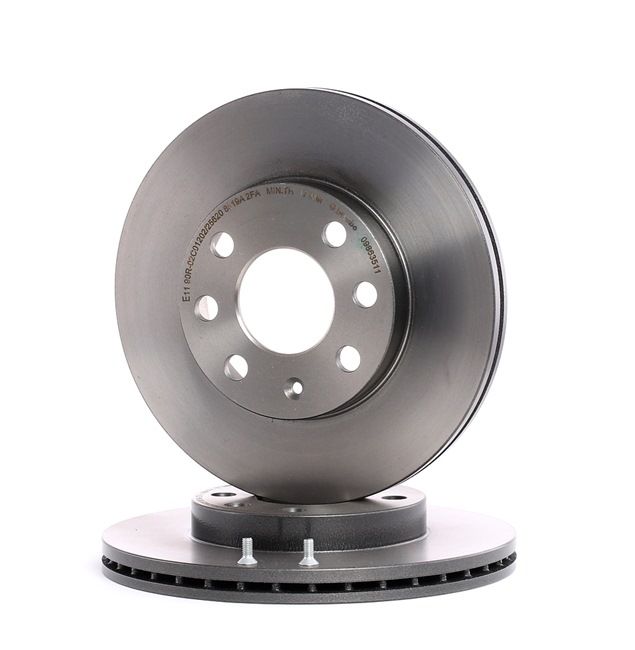 BREMBO 09.8635.11: Brzdový kotouč R: 240mm, vnitřně větráno, R: 240mm, nátěr, se šrouby COATED DISC LINE