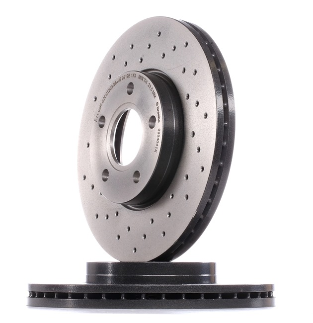 BREMBO XTRA LINE 09.9464.1X Bremsscheibe Ø: 278mm, gelocht/innenbel., Ø: 278mm, beschichtet
