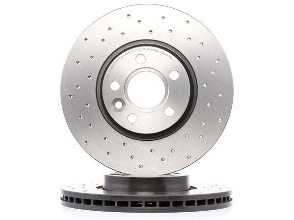 BREMBO 09.A427.1X: Brzdový kotouč R: 300mm, děrováno / vnitřně větráno, R: 300mm, nátěr XTRA LINE