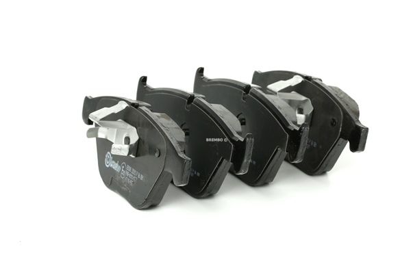 BREMBO P 06 081: Plăcuțe de frână PRIME LINE cu acceasorii, cu clema piston, cu tabla anti scartait