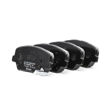 BREMBO P 30 070: Piduriklotsid PRIME LINE koos lisadega, koos stopperrõngaga, koos kokkusurumisvastase plekiga