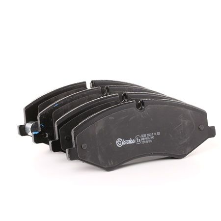 BREMBO P 44 022: Plăcuțe de frână PRIME LINE cu acceasorii, cu suruburi etrier, cu tabla anti scartait