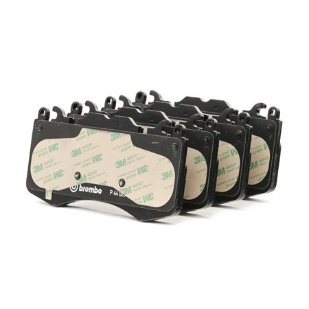 BREMBO P 44 023: Plăcuțe de frână PRIME LINE fara accesorii, cu tabla anti scartait