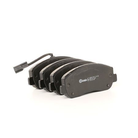 BREMBO P 68 062: Juego de pastillas de freno PRIME LINE sin accesorios, Chapa antichirridos