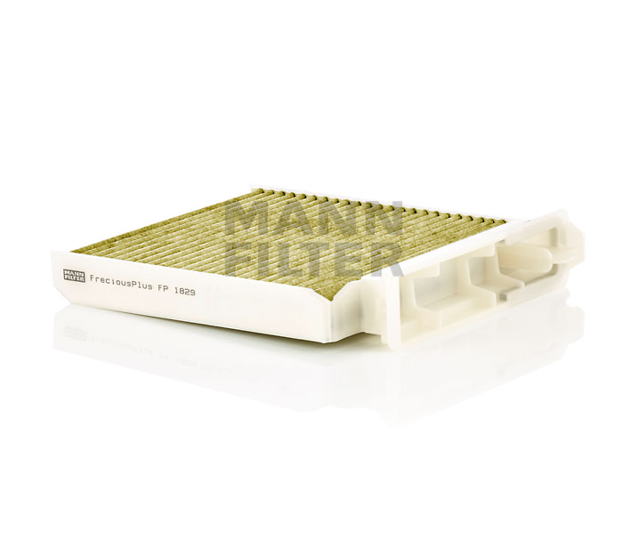 MANN-FILTER FP 1829: Filtrs, Salona telpas gaiss Aktivētās ogles filtrs ar polifenolu, ar antibakteriālu efektu, Smalko daļiņu gaisa filtrs (PM 2.5), ar fungicīdo efektu, Aktivētās ogles filtrs, FreciousPlus