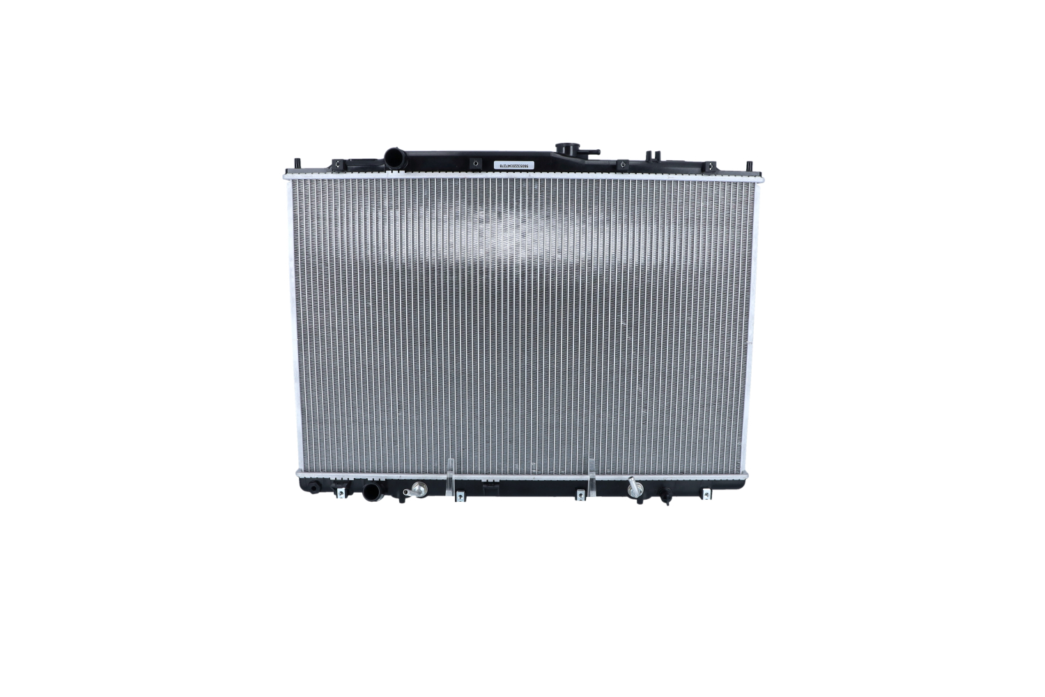 NRF 56053: Chłodnica, układ chłodzenia silnika EASY FIT Aluminium, z elementami do montażu