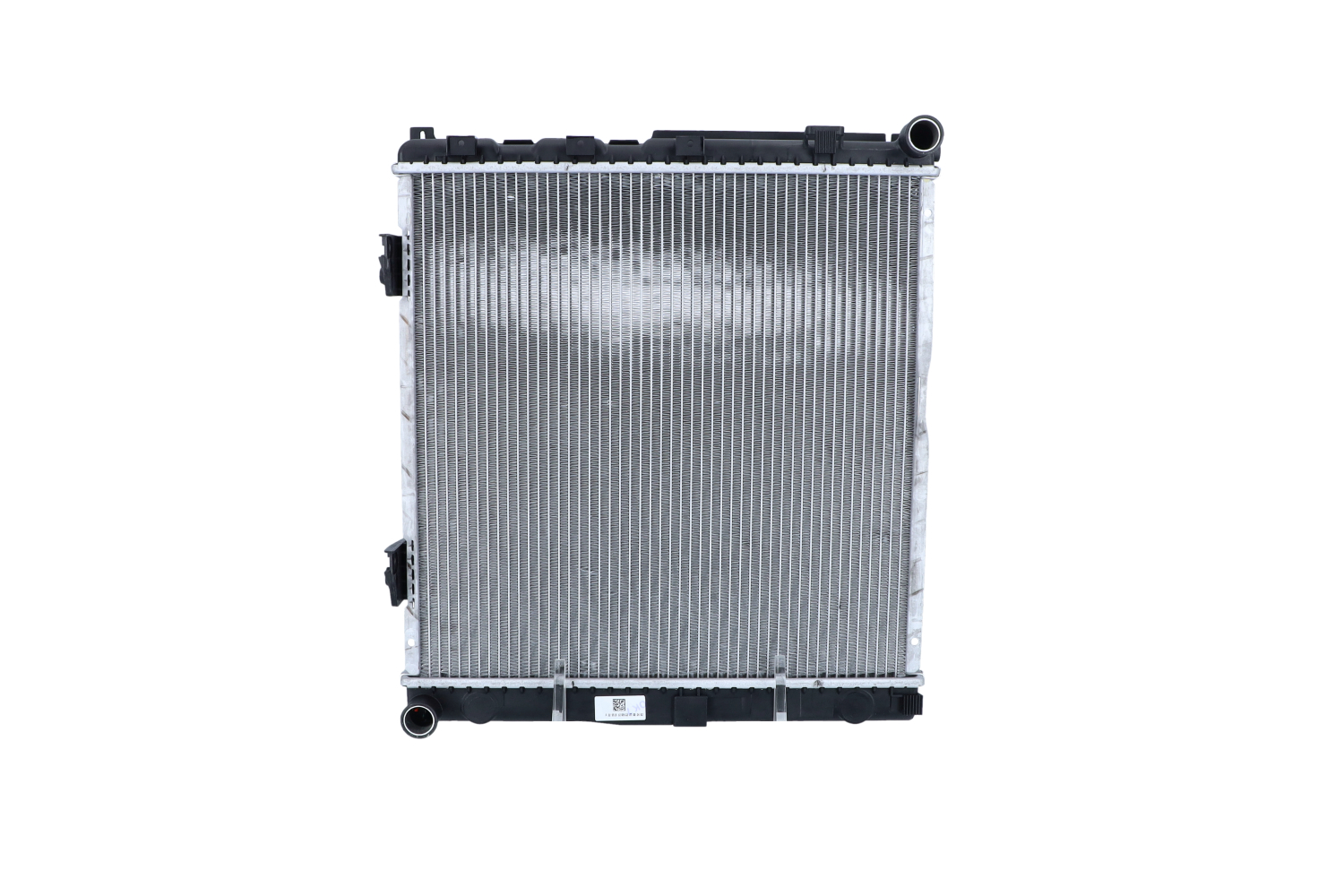 NRF 56077: Radiator, racire motor EASY FIT Aluminiu, cu piese componente