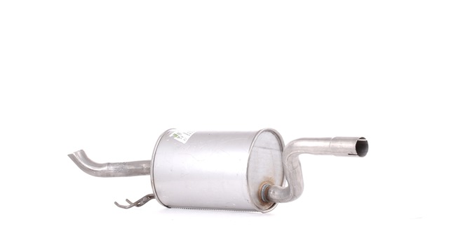 WALKER 23939: Einddemper 1020mm, Met pijpleiding, Zonder aanbouwdelen