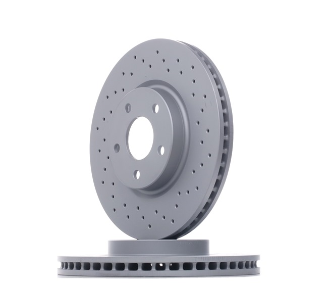 ZIMMERMANN 250.1375.52: Disc de frână Ř: 300mm, ventilat interior, perforat, Ř: 300mm, acoperit (cu un strat protector) SPORT COAT Z