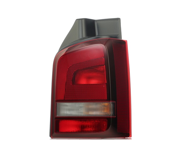 HELLA 2SK 010 318-101: Piloto trasero derecha, con portalámparas, con lámpara, tintado, transparente, Rojo