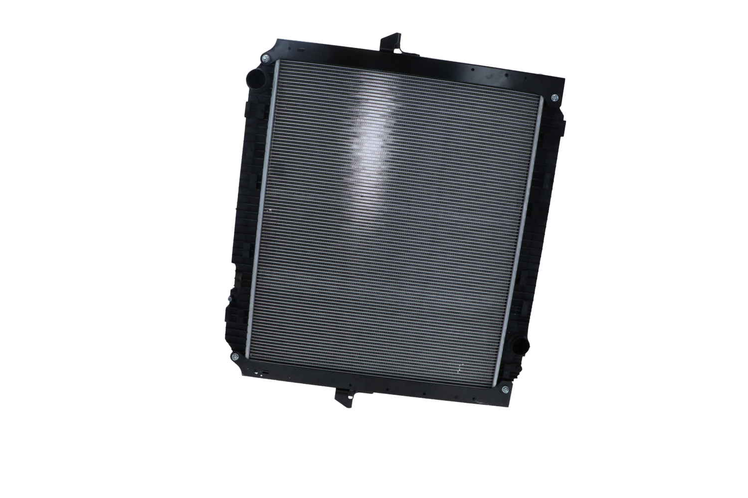 NRF 56072: Chłodnica, układ chłodzenia silnika Aluminium, z ramą