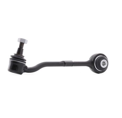 FEBI BILSTEIN 45989: Querlenker Vorderachse links, unten, vorne, Vorderachse rechts, Stahlguss, mit Sicherungsmutter, mit Lager