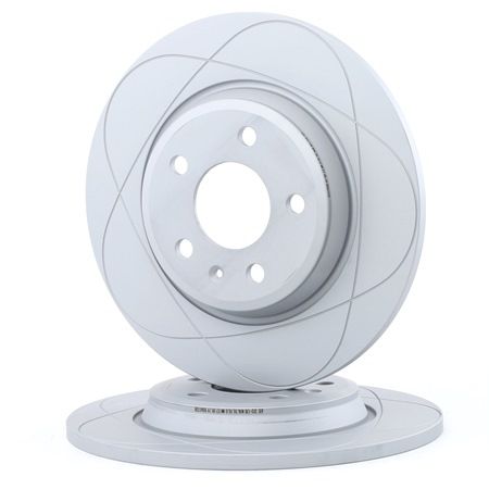 ATE 24.0312-0178.1: Féktárcsa Ø: 300,0mm, tele, Ø: 300,0mm, bevonatolt, csavarokkal PowerDisc