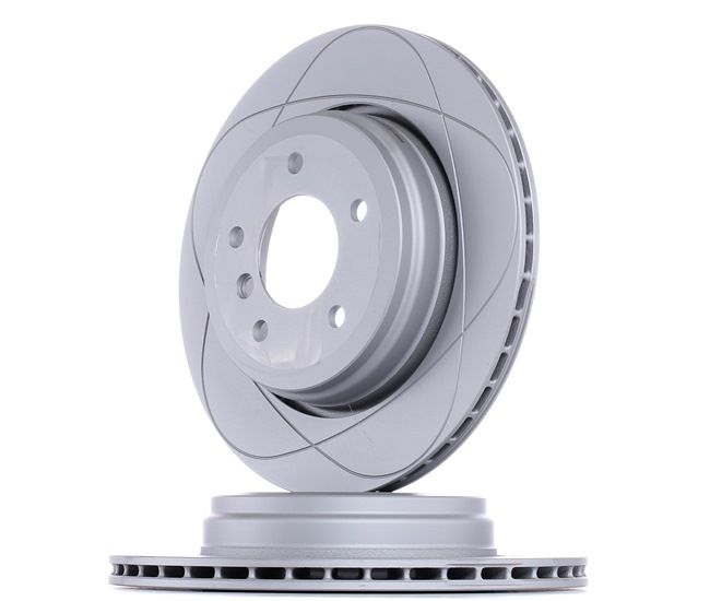 ATE 24.0320-0183.1: Disco de freno Ø: 320,0mm, ventilado, Ø: 320,0mm, revestido, con tornillos PowerDisc