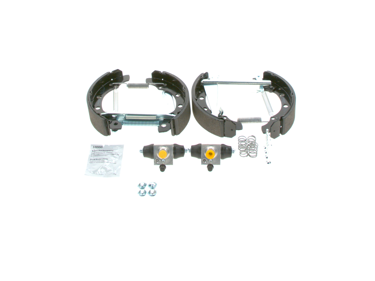 BOSCH 0 204 114 682 Bremsesæt, trommelbremser VW load up! Van (121, 122, BL1, BL2) 90 HK Benzin hvad koster