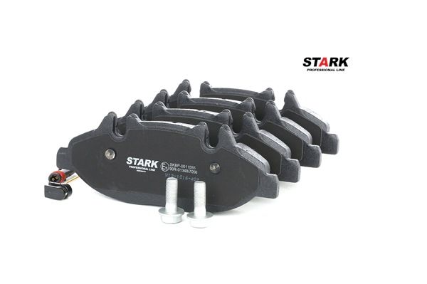 STARK SKBP-0011229: Sada brzdových destiček, kotoučová brzda přední osa, s příslušenstvím, Šrouby třmenů