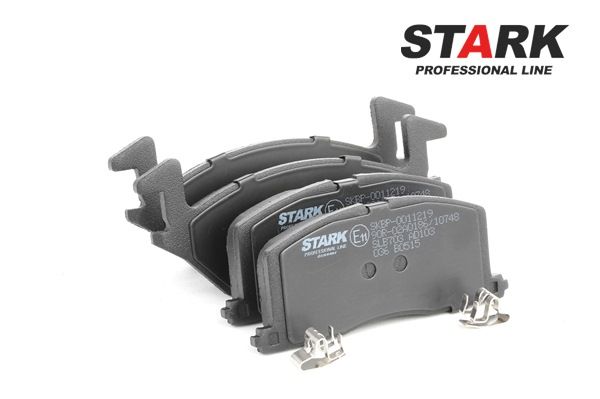 STARK SKBP-0011219: Plaquettes de frein Essieu avant, avec accessoires, avec ressort