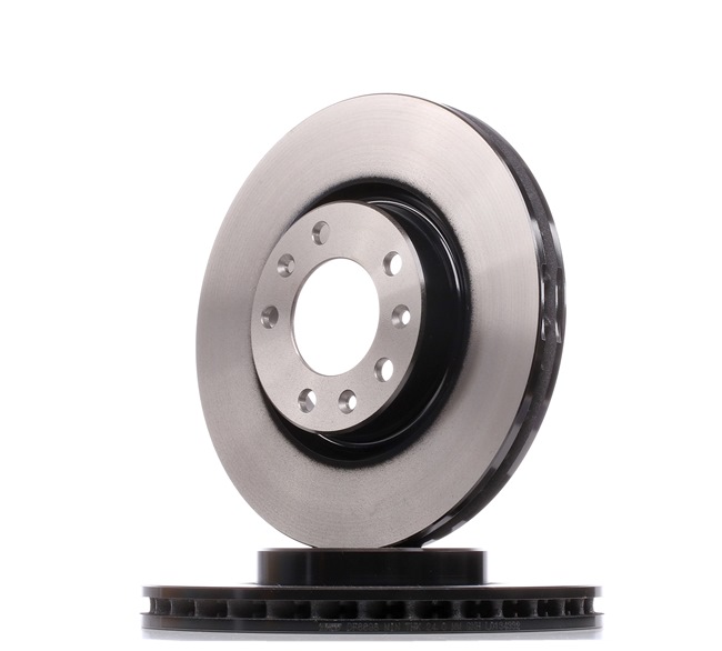 TRW DF6698: Disco de freno Ø: 283mm, ventilado, Ø: 283mm, barnizado