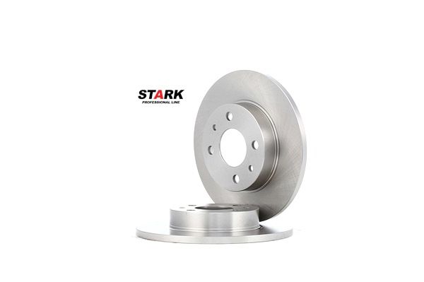 STARK SKBD-0022801: Brzdový kotouč přední osa, R: 240,2mm, plný, Litina, R: 240,2mm, nepotažený (bez vrstvy), bez šroubu