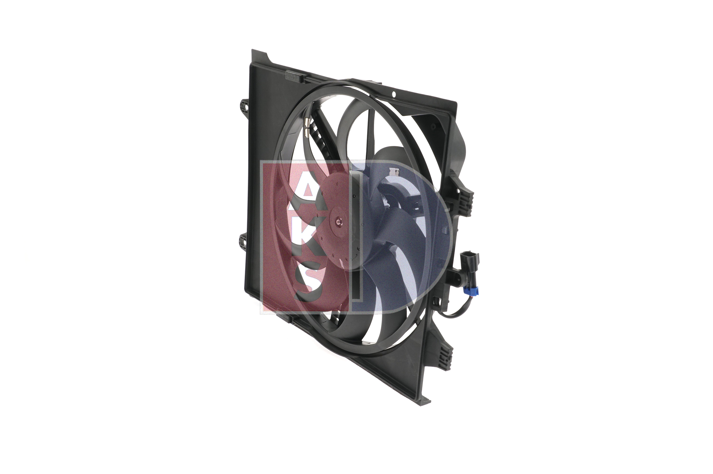 AKS DASIS 088146N: Ventilator, radiator 385mm, cu cadru