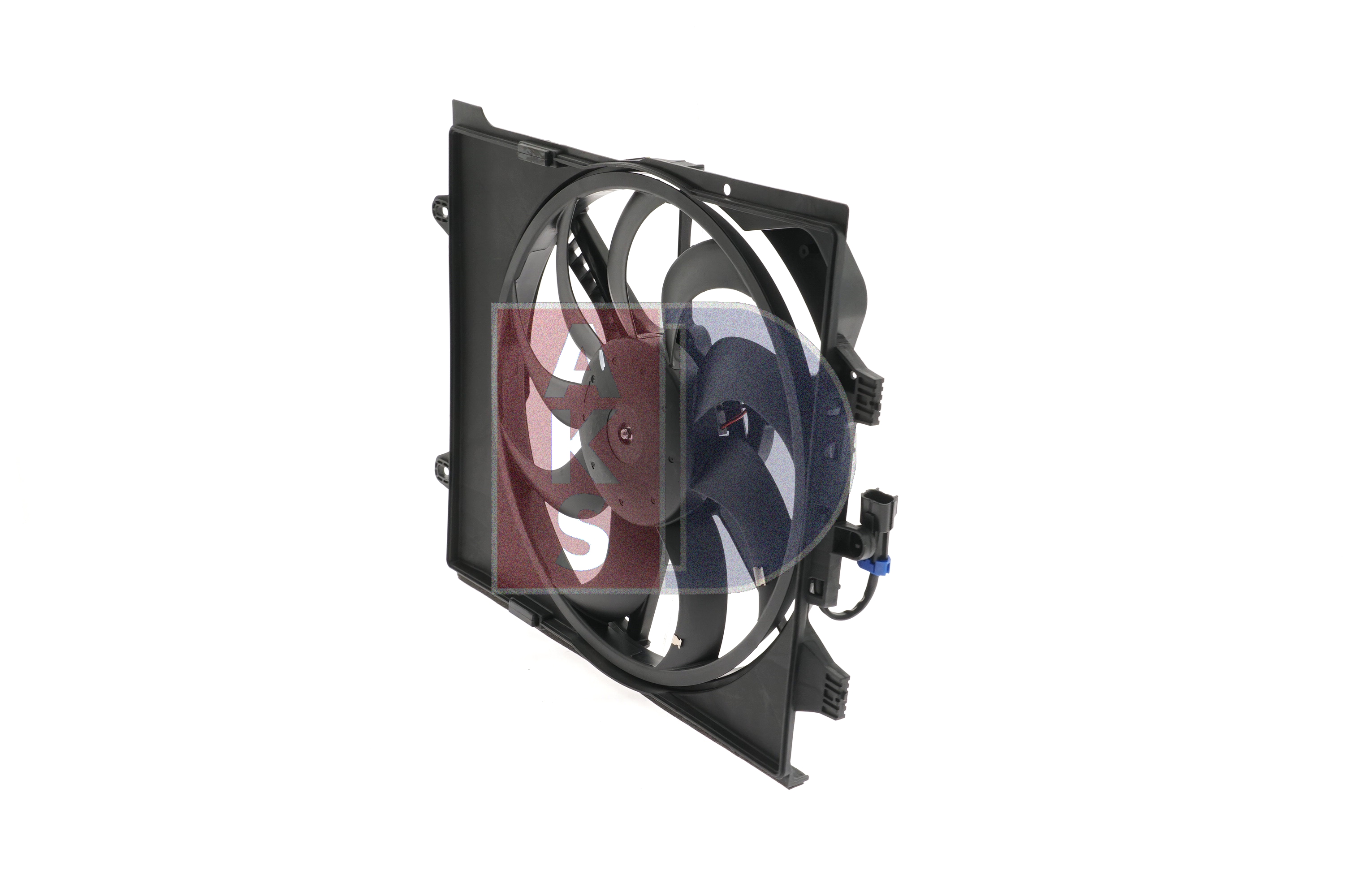 AKS DASIS 088147N: Ventilator, radiator 405mm, cu cadru