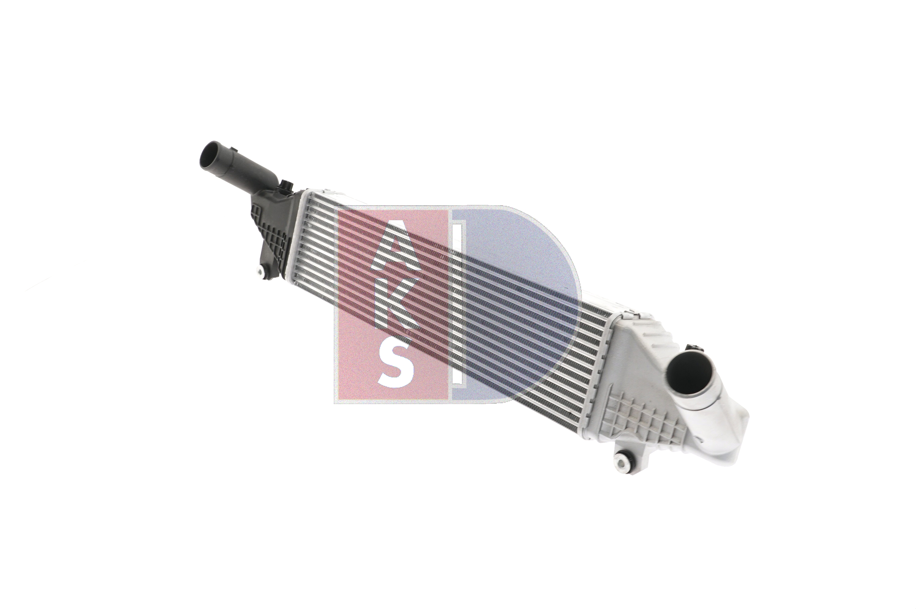 AKS DASIS 117005N: Intercooler Aluminiu, plastic