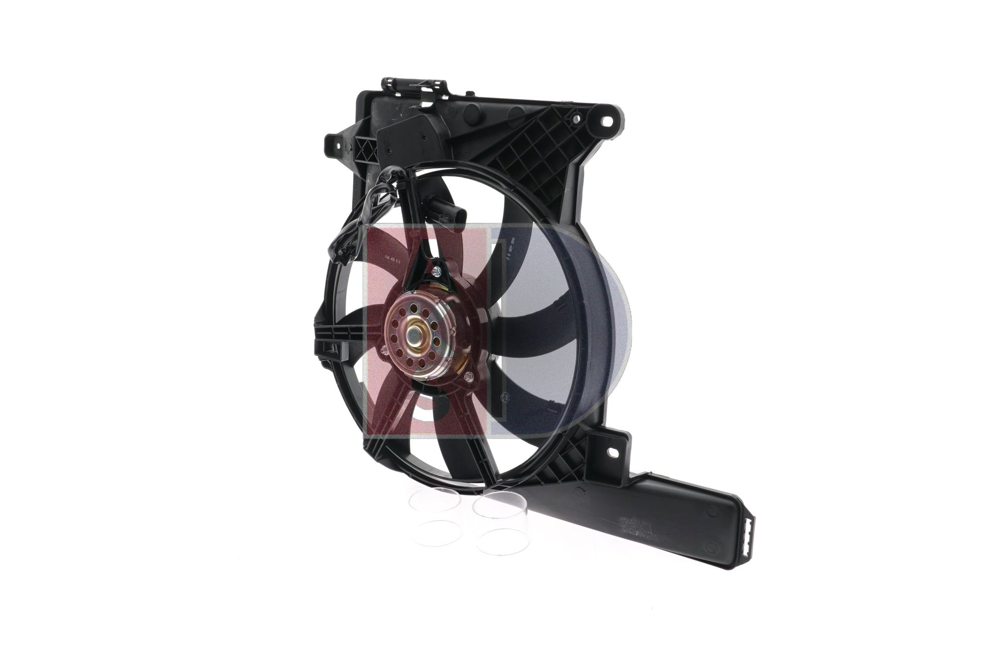 AKS DASIS 158095N: Ventilátor chladenia motora 360mm, s ramikom vetraka chaldica