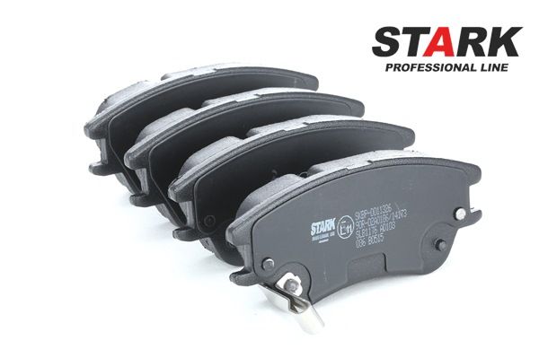 STARK SKBP-0011326: Stabdžių kaladėlės priekinė ašis