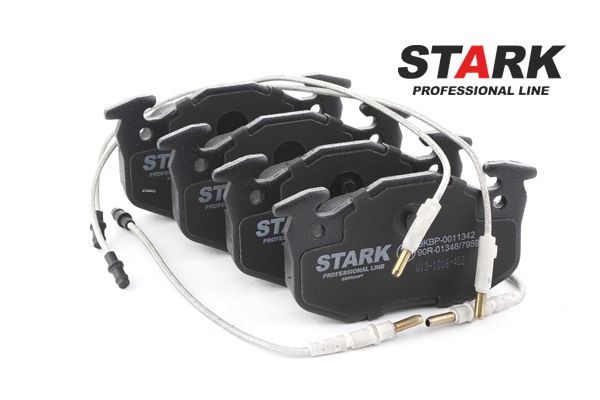 STARK SKBP-0011342: Sada brzdových destiček, kotoučová brzda přední osa