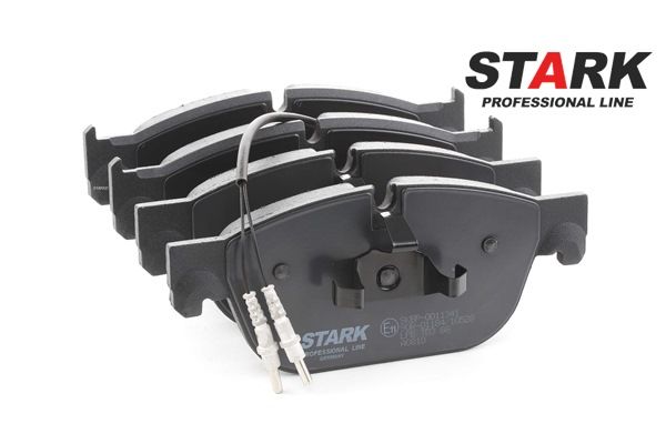 STARK SKBP-0011341: Fékbetét készlet, tárcsafék elsőtengely, dugattyú sasszeggel