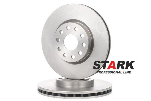 STARK SKBD-0022828: Disc de frână punte fata, Ř: 280,8mm, ventilat, Fonta, Ř: 280,8mm, netratat, fara suruburi