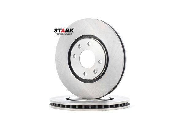 STARK SKBD-0022833: Piduriketas Esisild, Ø: 282,7mm, õhutusega, Malm, Ø: 282,7mm, katmata, ilma kruvideta