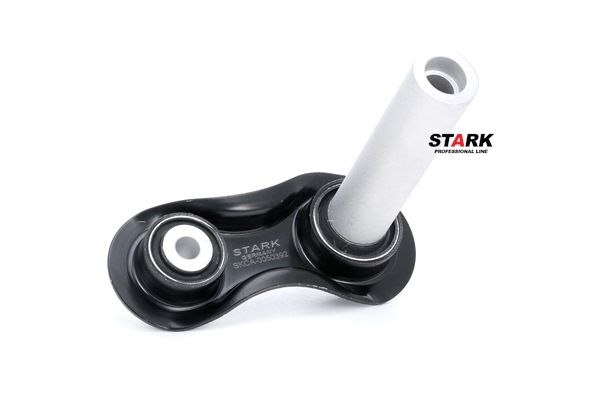 STARK SKCA-0050392: Bras de suspension Essieu arrière, inférieur, côté conducteur ou passager, Tôle d'acier, avec support en caoutchouc