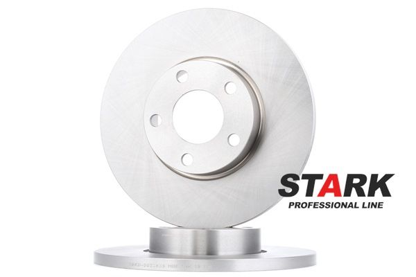 STARK SKBD-0022853: Brzdový kotouč přední osa, R: 288mm, plný, Litina, R: 288mm, nepotažený (bez vrstvy), bez šroubu