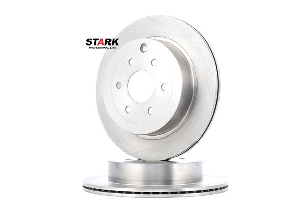 STARK SKBD-0022249: Disc de frână puntea spate, Ř: 307,8mm, ventilat, Fonta, Ř: 307,8mm, netratat, fara suruburi