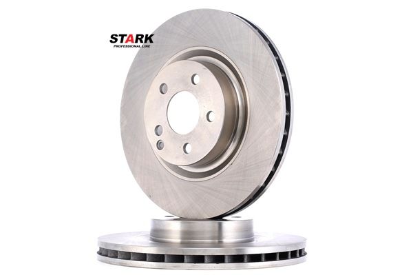 STARK SKBD-0022870: Disc de frână punte fata, Ř: 330mm, ventilat, Fonta, Ř: 330mm, netratat, fara suruburi
