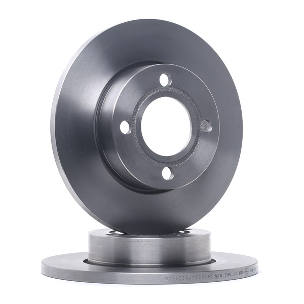 STARK SKBD-0022882: Brzdový kotouč přední osa, R: 256mm, plný, Litina, R: 256mm, nepotažený (bez vrstvy), bez šroubu