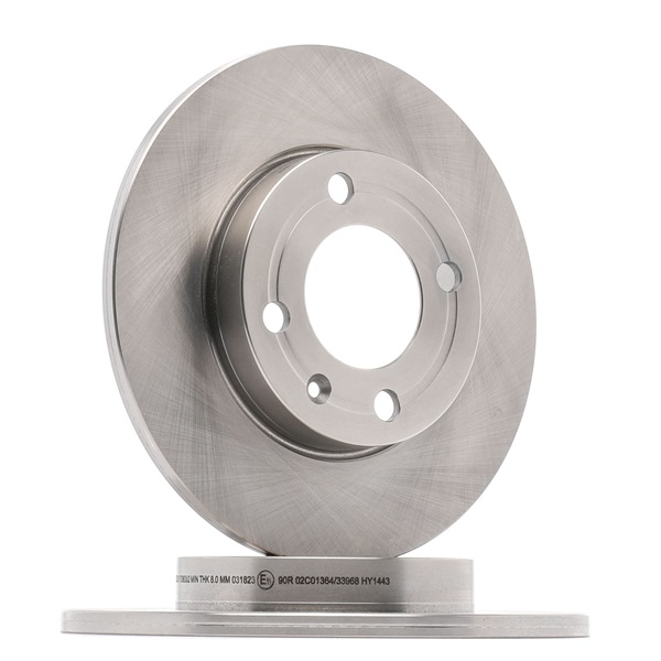 STARK SKBD-0022908: Brzdový kotouč přední osa, R: 238,7mm, plný, Litina, R: 238,7mm, nepotažený (bez vrstvy), bez šroubu