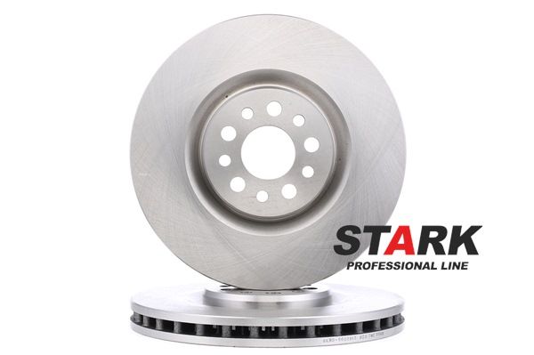 STARK SKBD-0022913: Féktárcsa elsőtengely, Ø: 309,8mm, Szellőztetett, Öntöttvas, Ø: 309,8mm, bevonat nélküli, csavarok nélkül