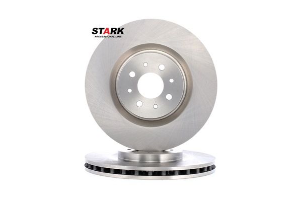 STARK SKBD-0022918: Brzdový kotouč přední osa, R: 277,8mm, větráno, Litina, R: 277,8mm, nepotažený (bez vrstvy), bez šroubu