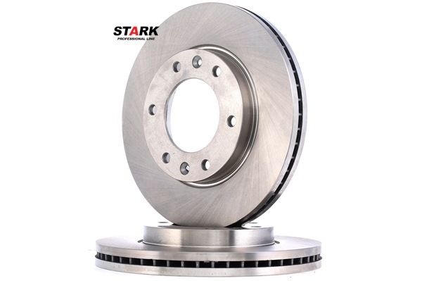 STARK SKBD-0022934: Disco de freno Eje delantero, Ø: 300mm, ventilado, Hierro fundido, Ø: 300mm, sin recubrimiento, sin tornillos
