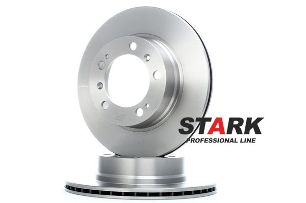 STARK SKBD-0022949: Remschijf Achteras, Ø: 292mm, Geventileerd, Gietijzer, Ø: 292mm, Geen coating, Zonder schroeven