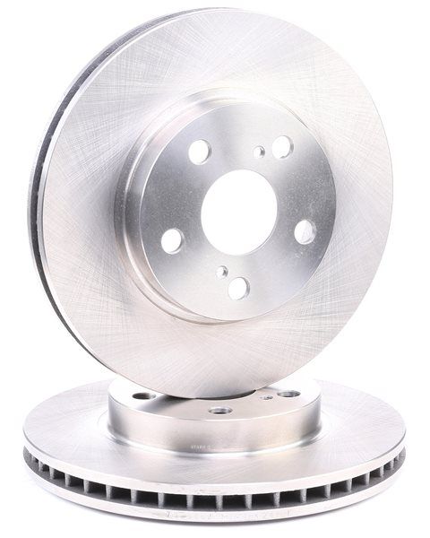 STARK SKBD-0022968: Remschijf Vooras, Ø: 255mm, Geventileerd, Gietijzer, Ø: 255mm, Geen coating, Zonder schroeven