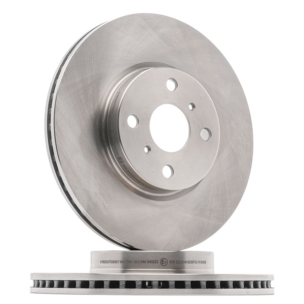 STARK SKBD-0023037: Remschijf Vooras, Ø: 275mm, Geventileerd, Gietijzer, Ø: 275mm, Geen coating, Zonder schroeven