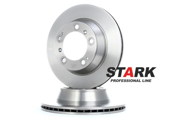 STARK SKBD-0023045: Brzdový kotouč Zadní náprava, R: 299mm, větráno, Litina, R: 299mm, nepotažený (bez vrstvy), bez šroubu